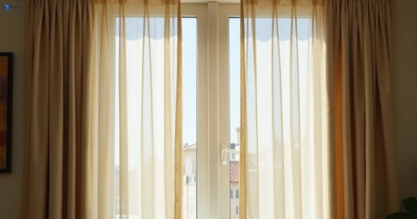 Dull dusty drapes in mount-lewis-nsw before professional cleaning